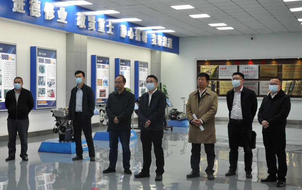 云南省委组织部、昆明市委组织部领导到云南云内动力集团有限公司开展调研